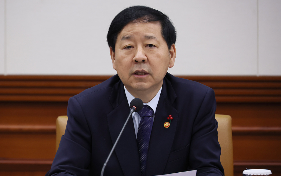 韩国副总理兼企划财政部长官具润哲 资料图 图源:视觉中国