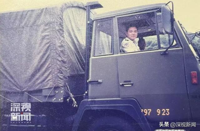驻港部队车辆保障负责人王先义(受访对象供图)