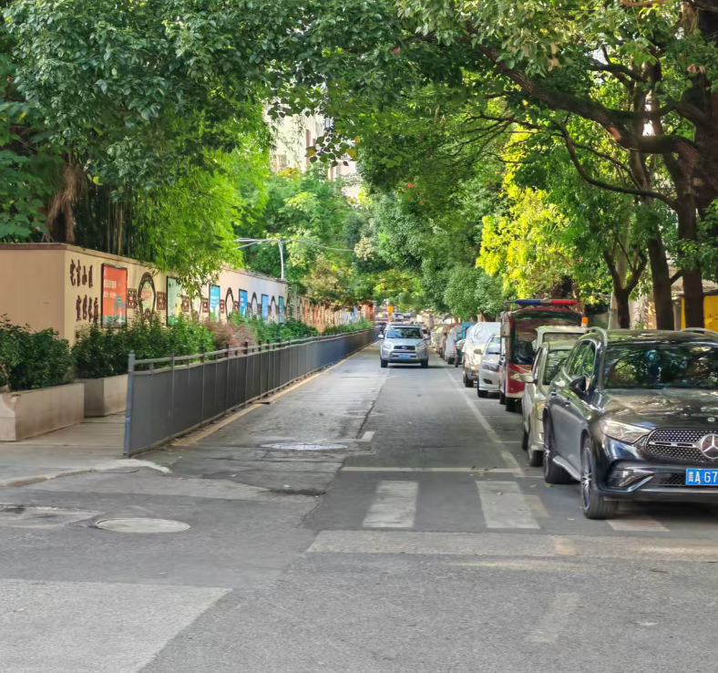 案发现场路段
