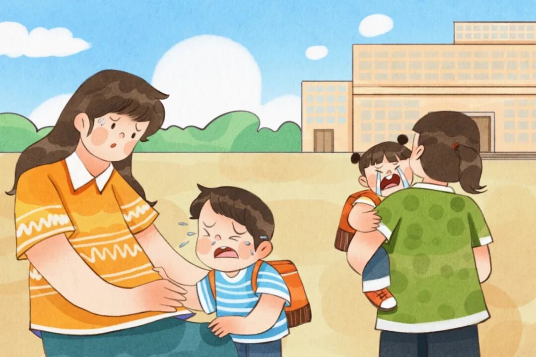 摄图网_701499726_手绘水彩幼儿园小朋友哭着_(企业商用).jpg