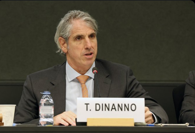 ▲美国副国务卿迪南诺（图源：迪南诺社交媒体账号）