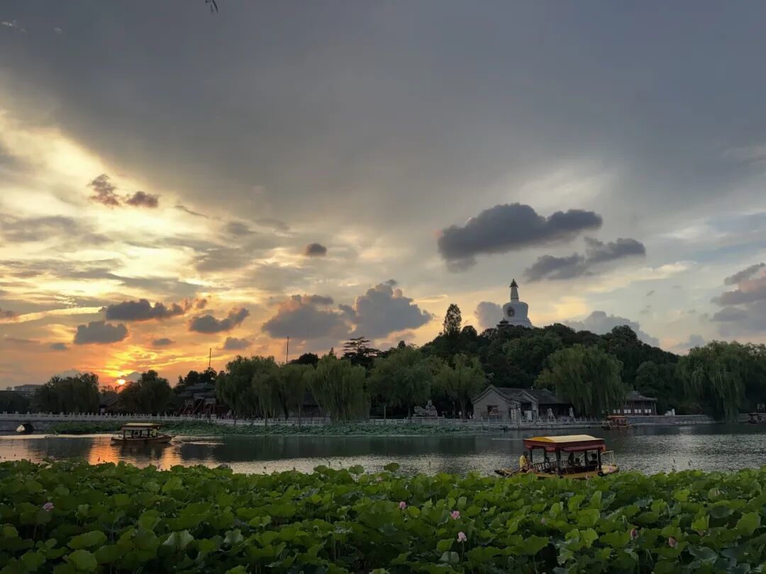 北海公园 新华社发