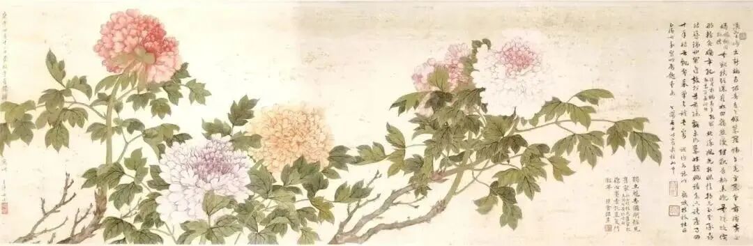 冼玉清所绘的《旧京春色图》(《冼玉清画学著述及画艺考论》)