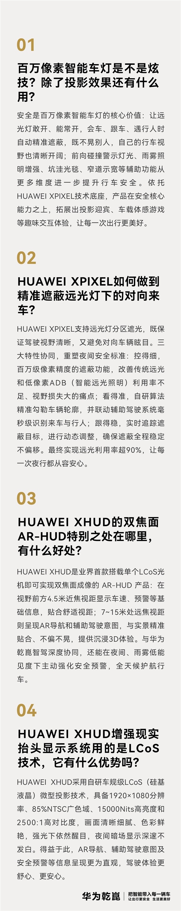 百万像素智能车灯是不是炫技?除投影还有什么用?华为一文说清