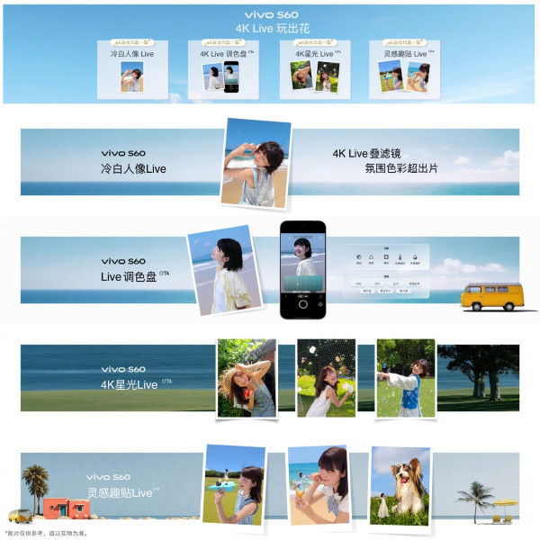 今年夏天首选新机!vivo S60 4K live出圈,颜值影像双硬控