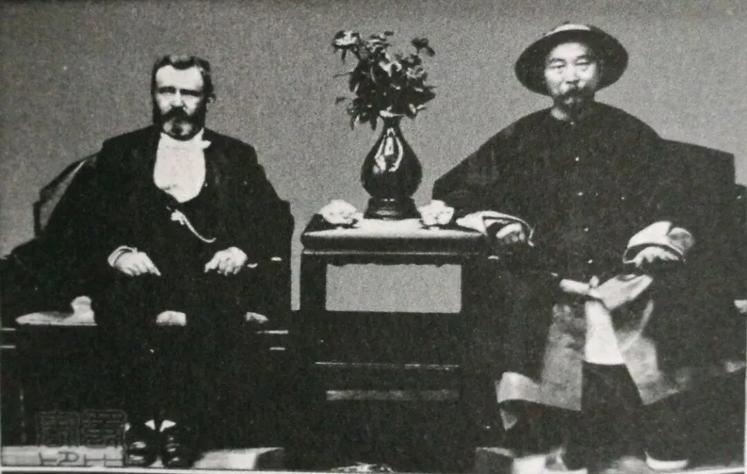 李鸿章与美国前总统格兰特