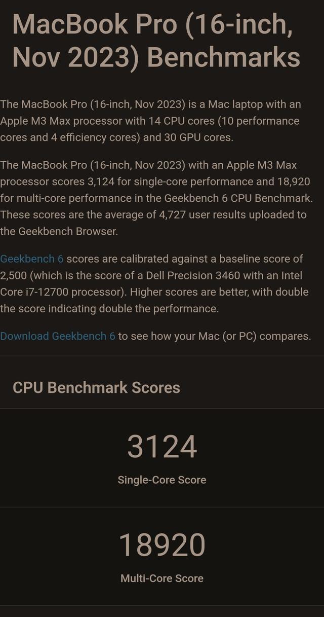 英伟达N1x SoC跑分不及苹果2023年发布的M3 Max