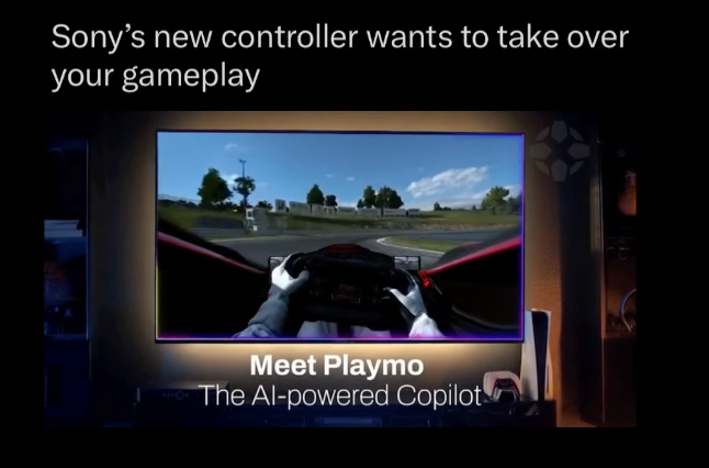 索尼游戏手柄AI Ghost Player