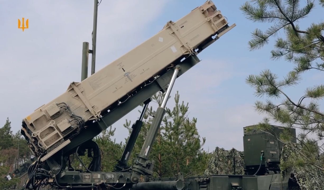 （资料图）乌克兰防空部队的“爱国者”PAC-3导弹