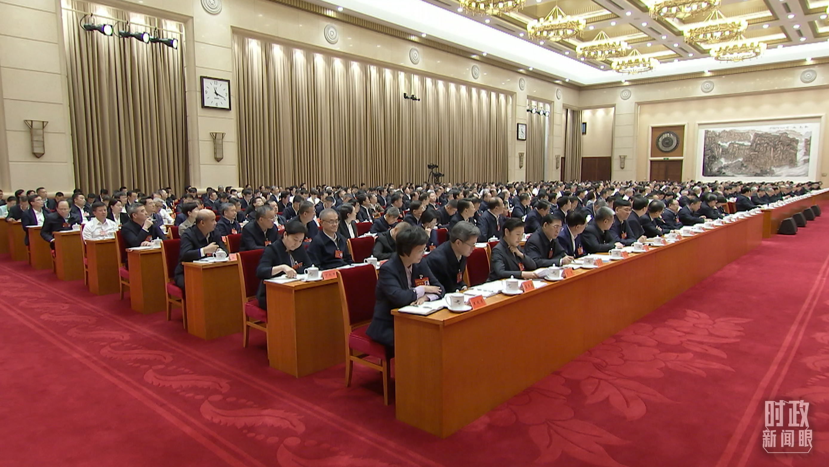 △全国卫生与健康大会现场。