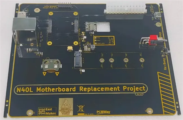 15年老服务器起死回生!大神自制主板塞进树莓派CM5:NVMe+USB3.0全有了