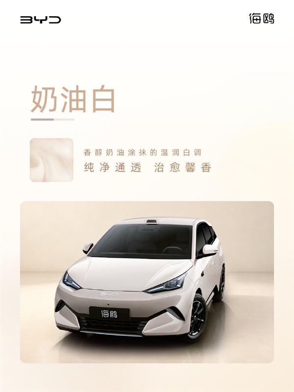 A0级纯电卷王换代！比亚迪二代海鸥10月20日上市：激光雷达、后驱全上车