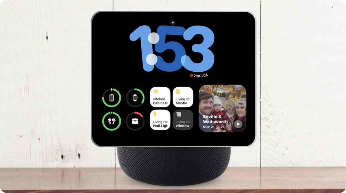 苹果这块 AI 屏幕,想让 Siri 接管你家的一切