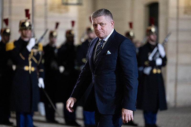 △斯洛伐克总理菲佐(资料图)