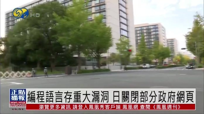 编程语言存重大漏洞 日本关闭部分政府网页