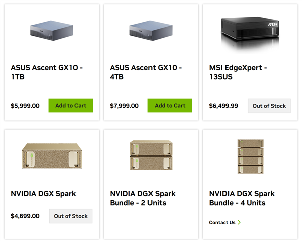 涨声一片!英伟达DGX Spark涨到33550元 RTX Spark下月上市恐再涨