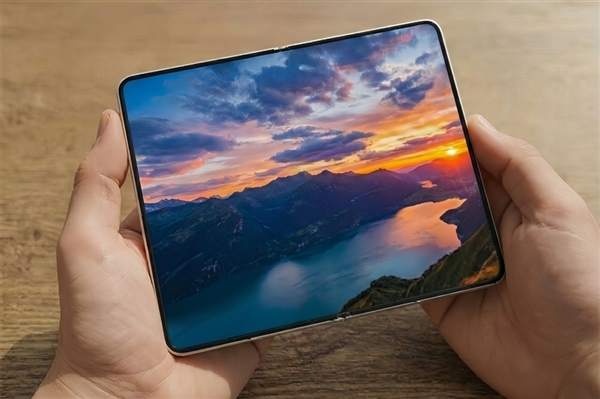 紧跟华为步伐,安卓首款阔折叠屏来了 三星打造