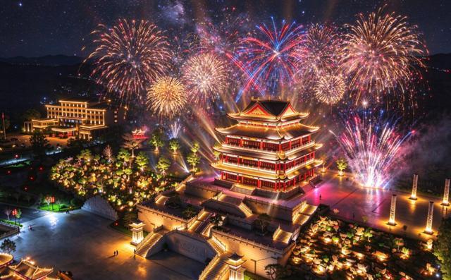 ▲红嫂家乡旅游区&middot;凤凰阁音乐盛宴