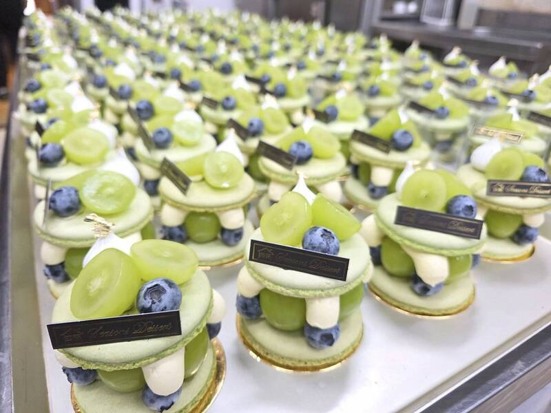 台媒称,基隆一甜品店因使用“青提”命名被网民私信威胁。图源:台媒