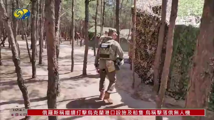 凤凰记者探访俄军一线指挥所后勤厨房