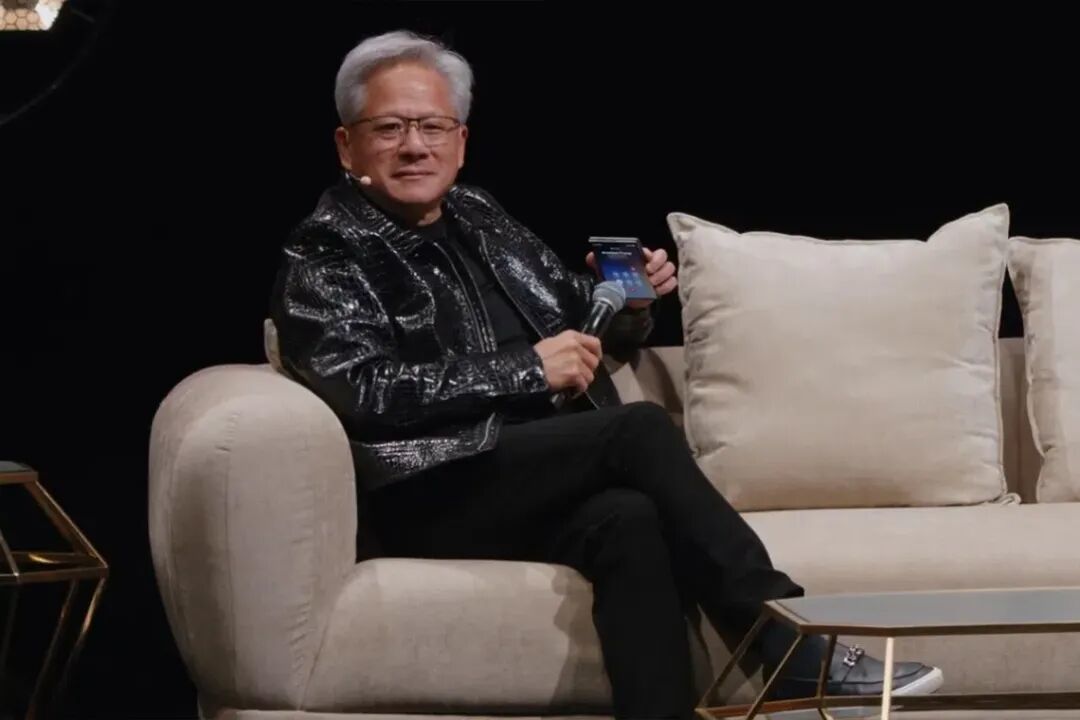 Nvidia CEO Jensen Huang puts Trump on speakerphone while downplaying AI risks | The Straits Times