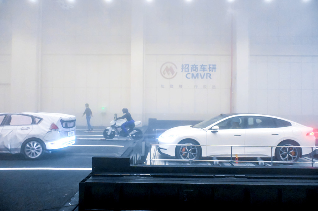 招商车研智能驾驶实验室。受访者供图