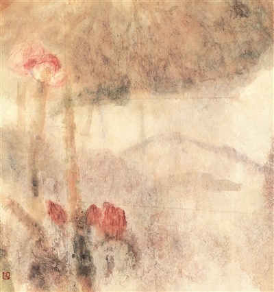 《红荷》 1988年