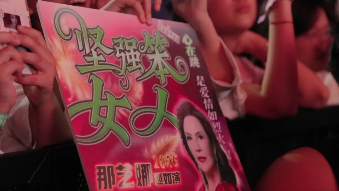 那艺娜巡演海报。