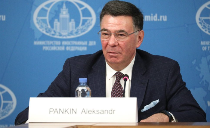 △俄罗斯外交部副部长亚历山大·潘金(资料图)