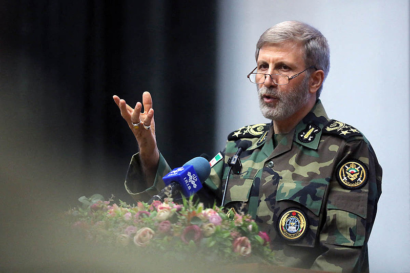 △伊朗军队总司令阿米尔·哈塔米(资料图)