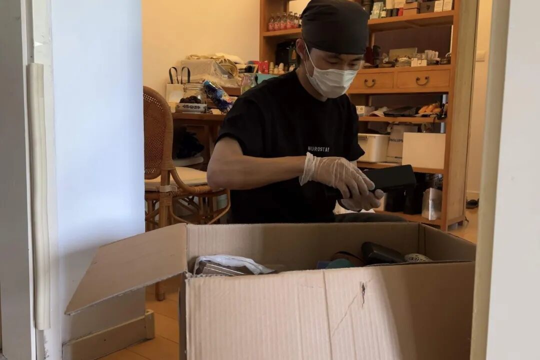 整理收纳时的旭春