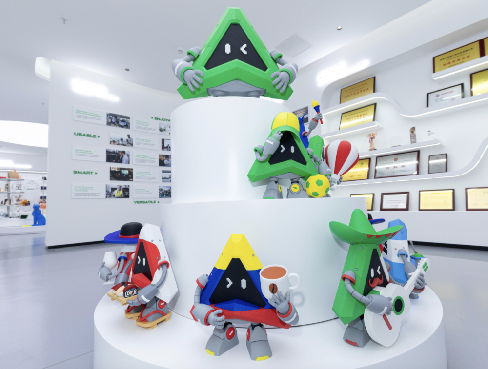 图为深圳创想三维的3D打印产品。资料图。