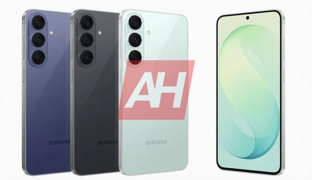 三星Galaxy S26 FE手机渲染图曝光:紫黑绿三色亮相