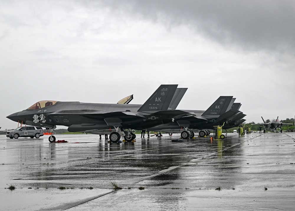 REFORPAC 2025演习中的美国空军F-35A战机 美太平洋空军官网