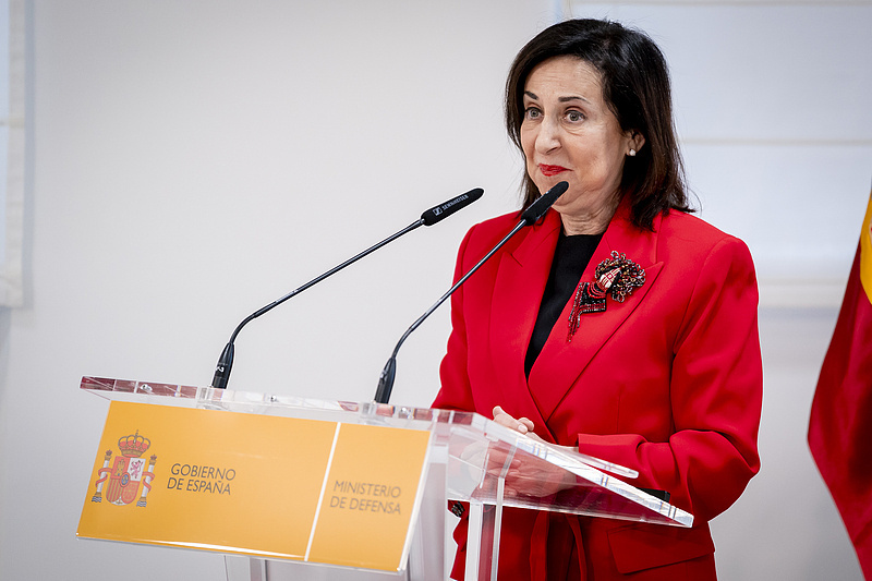 △西班牙国防大臣罗夫莱斯(资料图)