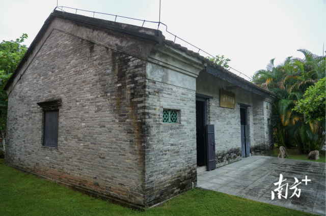 按原样复建的唐国安故居。