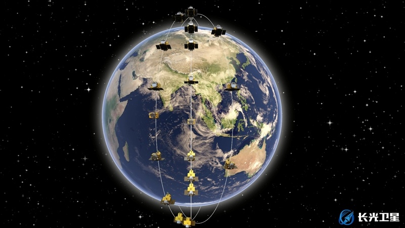 立体测绘星群示意图(长光卫星供图)