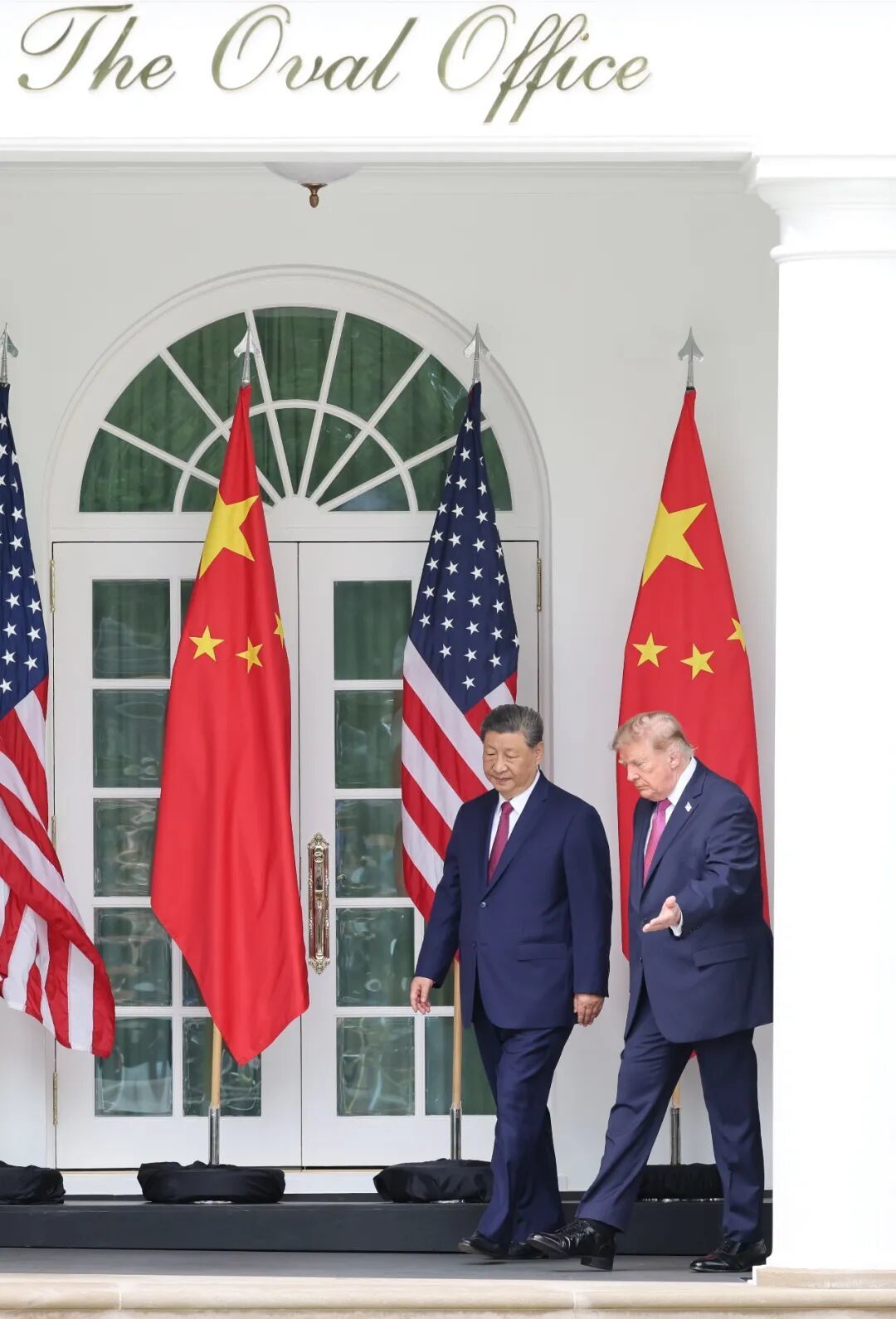 9月24日上午,美国总统特朗普在白宫举行隆重仪式,欢迎中国国家主席习近平对美国进行国事访问。摄影/本刊记者 盛佳鹏