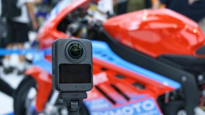 张雪机车首发DJI大疆车机联动 Osmo 360 II打通骑行数据与全视角实录