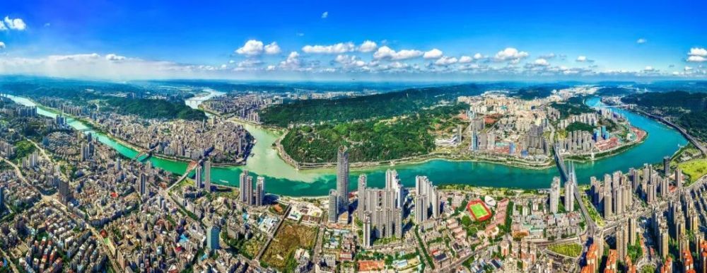 宜宾三江口。（兰锋 摄）