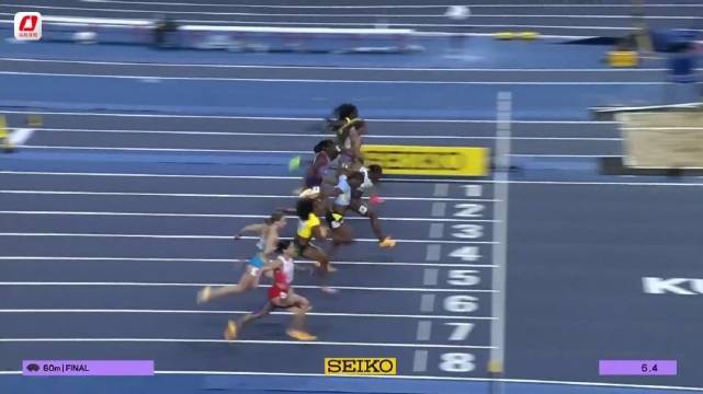 2026室内田径世锦赛女子60米决赛全员破7秒10，意大利多索7秒00夺冠