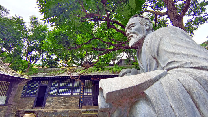 马致远故居。