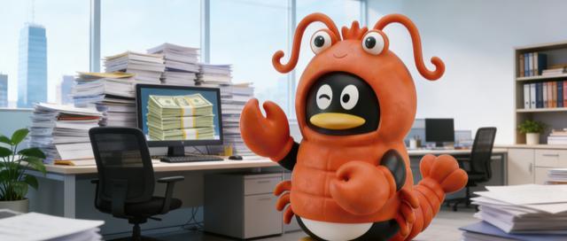 微信放开入口,我用鹅厂“官配虾”试着跑了“一人公司”