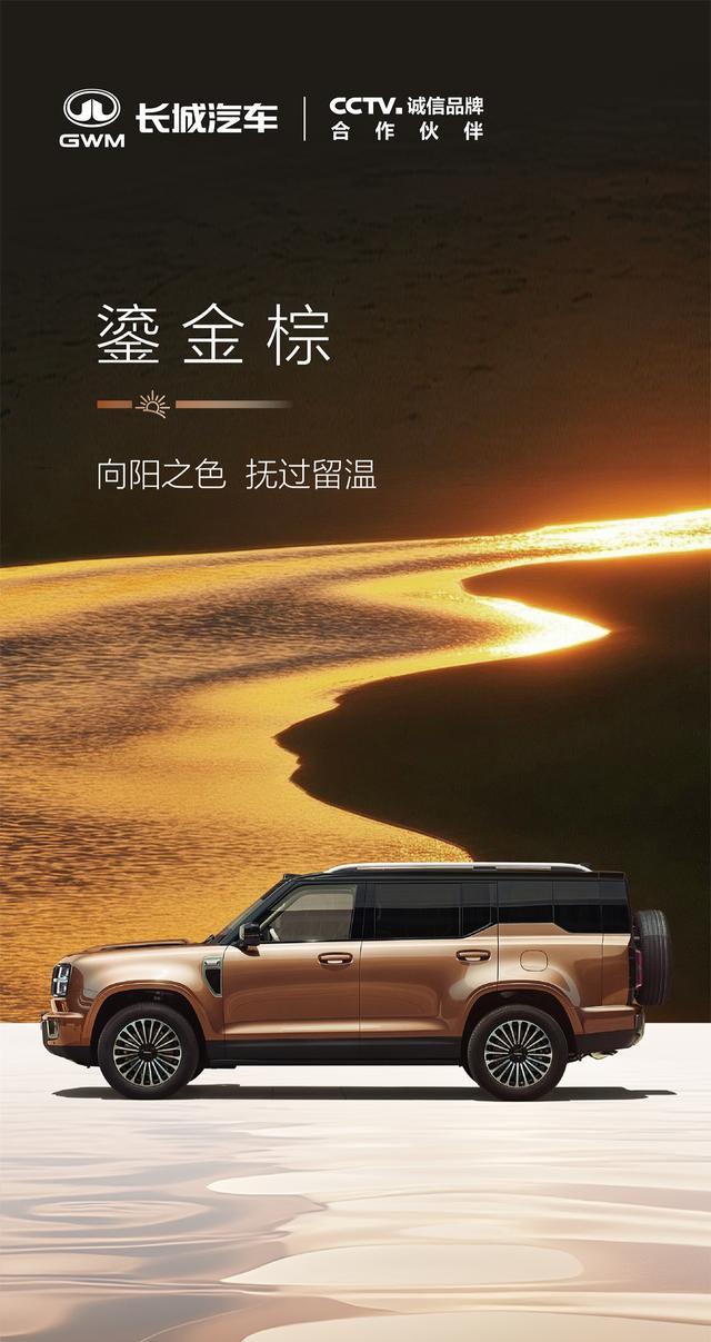 长城旗舰方盒子SUV新车H10配色公布:鎏金棕、雪峰白等5款