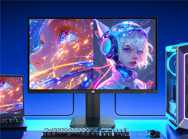 泰坦军团新款27寸显示器上市:2K 345Hz QD-Mini LED屏到手仅1699元