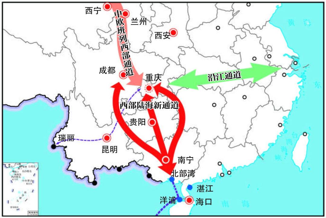 平陆运河是整个西部陆海新通道的关键节点