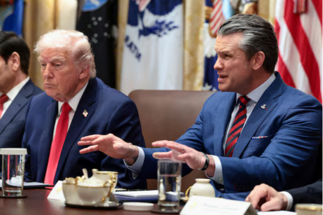 赫格塞思当地时