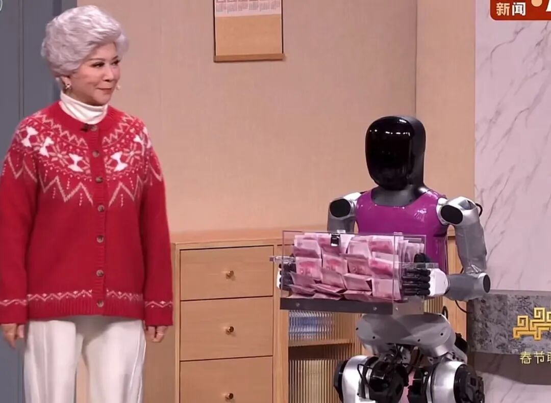 我,28岁,把机器人送到春晚和蔡明同台
