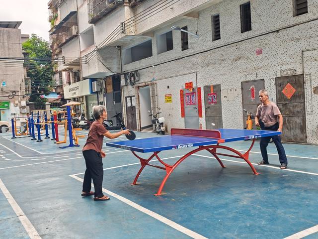 岭南社区口袋小公园,成为居民休闲健身娱乐好去处