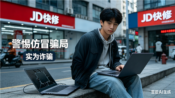 大学生找“JD快修”修电脑被索6190元!实际与京东毫无关系